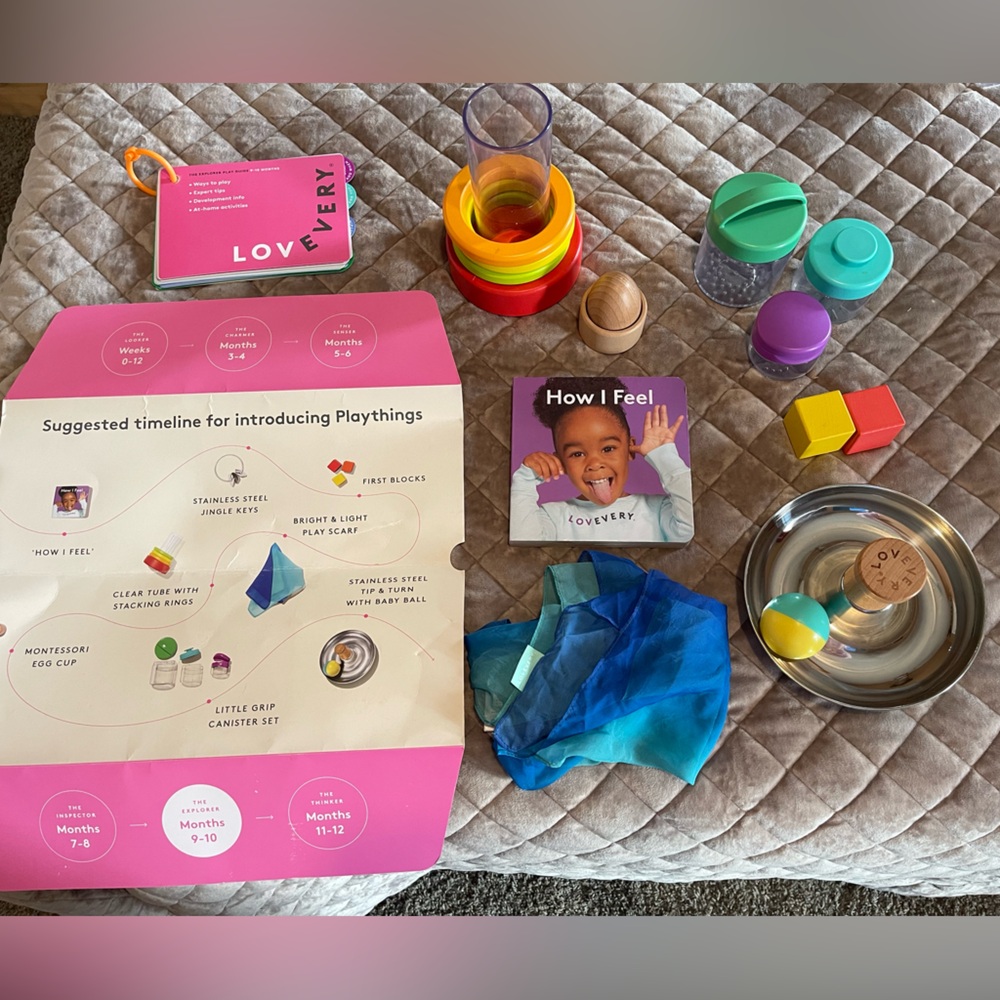 Lovevery The Inspector 9-10 month play kit